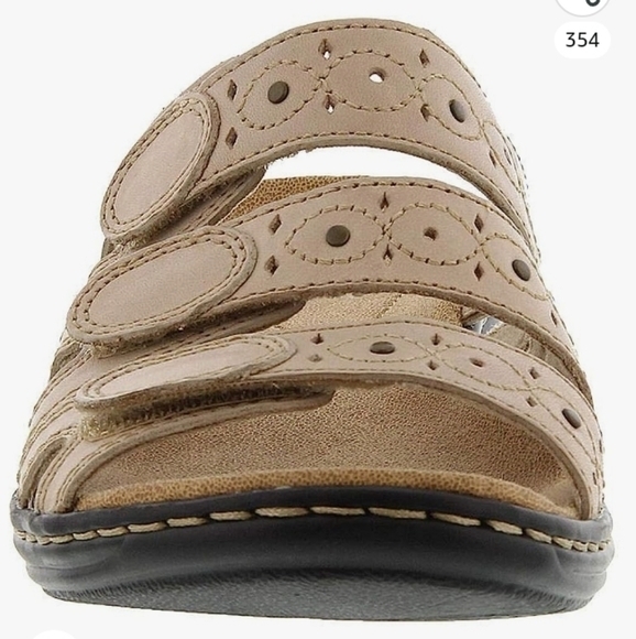 Clarks Leisa Cacti Q leather sandals,adjustable,removable footbed‎ - Picture 2 of 16